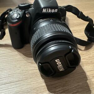 Nikon D3200 DSLR Digital SLR camera with 2 lenses